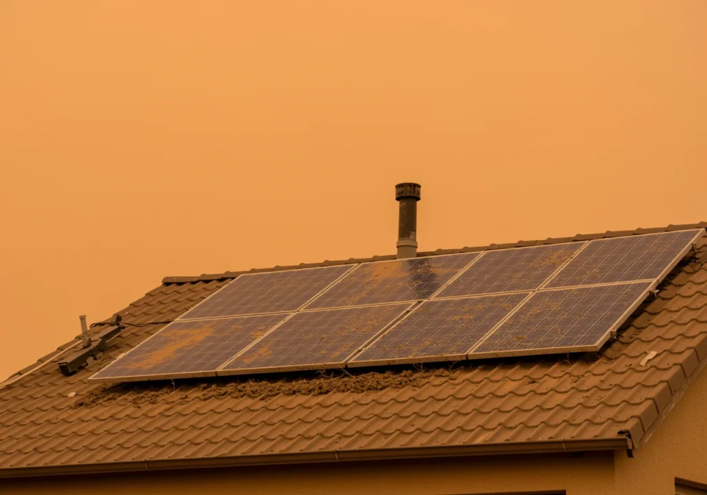 La calima en Granada, Almería, Jaén y Málaga: cómo afecta a tus placas solares y por qué debes limpiarlas cuanto antes