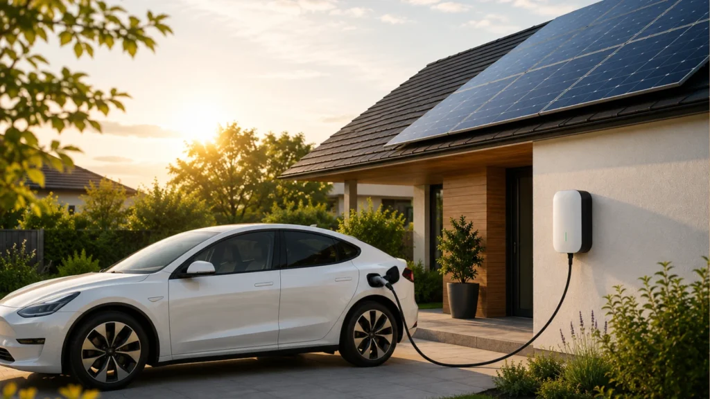 Placas solares y coche eléctrico: cómo cargar tu vehículo con energía solar